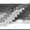 Mexen Velar L cabină de duș glisantă 90 x 100 cm, grafit, alb - 871-090-100-43-20