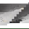 Cabină de duș glisantă Mexen Velar L 120 x 85 cm, mat, aurie - 871-120-085-33-50