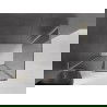 Mexen Velar L cabină de duș glisantă 120 x 85 cm, grafit, auriu - 871-120-085-43-50