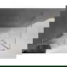 Mexen Velar L cabină de duș culisantă 90 x 120 cm, transparentă, auriu periat - 871-090-120-03-55