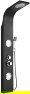 Mexen Gros zuhanypanel, fekete - 7619-03-70