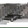 Cabină de duș culisantă Mexen Velar L 120 x 120 cm, mat, auriu periat - 871-120-120-33-55