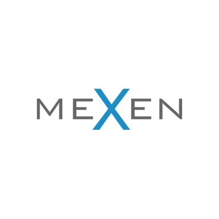 Mexen Damon panou de duș cu cădiță, negru/crom - 7623-04-71