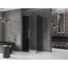 Cabină de duș glisantă Mexen Velar L 120 x 70 cm, grafit, auriu periat - 871-120-070-43-55