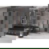 Mexen Velar L cabină de duș glisantă 90 x 90 cm, înghețată, aur roz - 871-090-090-33-60