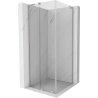 Mexen Velar L cabină de duș glisantă 90 x 90 cm, transparent, nichel periat - 871-090-090-03-97