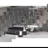 Cabină de duș extensibilă Mexen Velar L 100 x 110 cm, transparent, nichel periat - 871-100-110-03-97