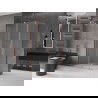 Cabină de duș glisantă Mexen Velar L 100 x 85 cm, înghețată, cupru periat - 871-100-085-33-65