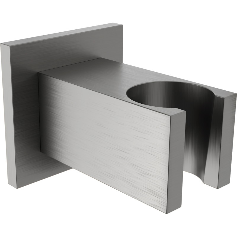 Mexen Cube suport de duș, gri cu aspect periat - 79350-66
