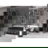 Cabină de duș glisantă Mexen Velar L 120 x 120 cm, grafit, nichel periat - 871-120-120-43-97