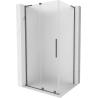 Mexen Velar L cabină de duș culisantă 120 x 75 cm, mat, gun metal - 871-120-075-33-95