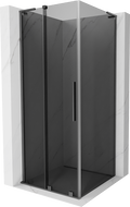 Mexen Velar L cabină de duș glisantă 110 x 110 cm, grafit, gun metal - 871-110-110-43-95