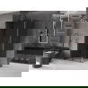 Mexen Velar L cabină de duș extensibilă 100 x 70 cm, grafit, gun metal - 871-100-070-43-95