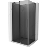 Mexen Velar L cabină de duș glisantă 110 x 75 cm, grafit, gun metal - 871-110-075-43-95