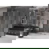 Mexen Velar L cabină de duș glisantă 120 x 70 cm, transparent, gri armat periat - 871-120-070-03-66