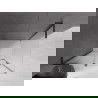 Cabină de duș glisantă Mexen Velar L 120 x 85 cm, geam mat, negru - 871-120-085-33-70