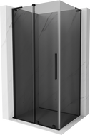 Mexen Velar L cabină de duș culisantă 100 x 70 cm, grafit, neagră - 871-100-070-43-70