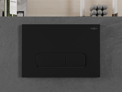 Mexen Fenix Air 02 pneumatikus öblítőgomb, fekete - 6A0203