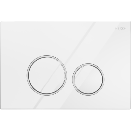 Mexen Fenix Air 05 buton de spălare pneumatic, alb lucios - 6A0500