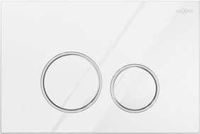 Mexen Fenix Air 05 buton de spălare pneumatic, alb lucios - 6A0500