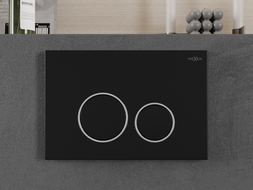 Mexen Fenix Air 05 pneumatikus öblítőgomb, fekete - 6A0503