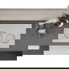 Buton pneumatic Mexen Fenix Air 07 XS, alb lucios - 6A0700