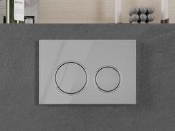 Mexen Fenix Air 07 XS pneumatikus öblítő gomb, fényes króm - 6A0701