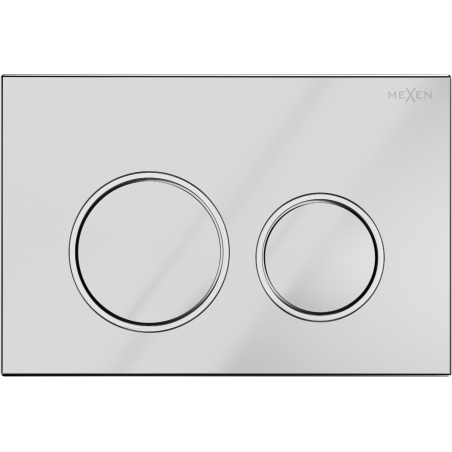 Mexen Fenix Air 07 XS pneumatikus öblítő gomb, fényes króm - 6A0701