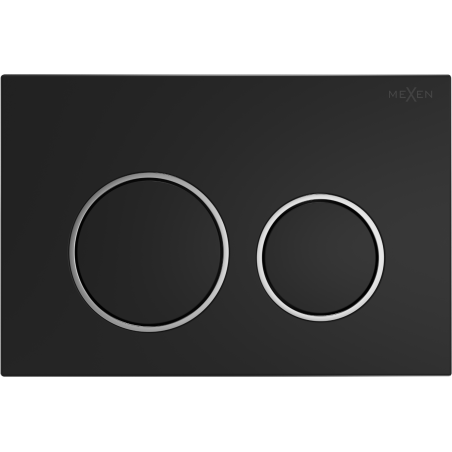 Mexen Fenix Air 07 XS pneumatikus öblítő gomb, fekete - 6A0703