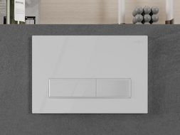 Mexen Fenix Air 09 buton de spălare pneumatic, alb lucios - 6A0900