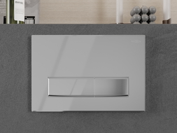 Mexen Fenix Air 09 pneumatikus öblítőgomb, fényes króm - 6A0901