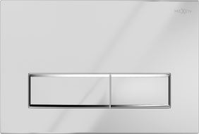 Mexen Fenix Air 09 pneumatikus öblítőgomb, fényes króm - 6A0901