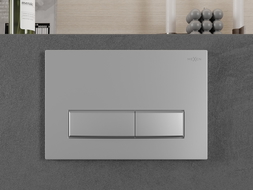 Mexen Fenix Air 09 pneumatikus öblítési gomb, matt króm - 6A0902