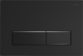 Mexen Fenix Air 09 pneumatikus öblítőgomb, fekete - 6A0903