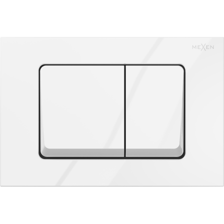 Mexen Fenix Air 10 XS buton de spălare pneumatic, alb lucios - 6A1000