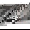 Mexen Velar uși de duș glisante 130 cm, cu efect de gheață, crom - 871-130-000-31-01