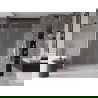 Mexen Velar uși de duș glisante 130 cm, cu efect de gheață, crom - 871-130-000-31-01