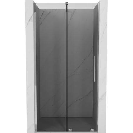 Mexen Velar uşi de duş glisante 110 cm, grafit, crom - 871-110-000-41-01