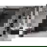 Mexen Velar tolóajtós zuhanyajtó 130 cm, grafit, króm - 871-130-000-41-01