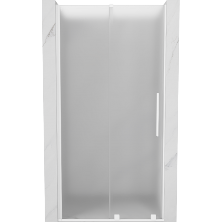 Mexen Velar uși de duș glisante 100 cm, sablat, alb - 871-100-000-31-20
