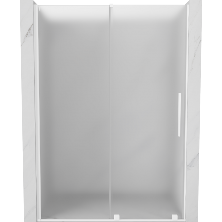 Mexen Velar Uși de duș culisante 140 cm, înghețat, alb - 871-140-000-31-20