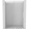 Mexen Velar Uși de duș culisante 140 cm, înghețat, alb - 871-140-000-31-20