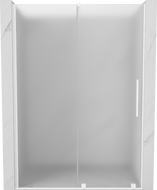 Mexen Velar Uși de duș culisante 140 cm, înghețat, alb - 871-140-000-31-20
