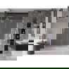 Mexen Velar uși de duș glisante 130 cm, sticlă mată, alb - 871-130-000-31-20