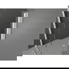 Mexen Velar uși de duș glisante 130 cm, sticlă mată, alb - 871-130-000-31-20