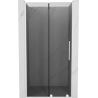 Mexen Velar uși de duș glisante 120 cm, grafit, alb - 871-120-000-41-20