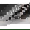 Mexen Velar uși de duș glisante 130 cm, grafit, alb - 871-130-000-41-20