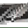 Mexen Velar ușă de duș glisantă 140 cm, grafit, alb - 871-140-000-41-20