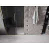 Mexen Velar drzwi prysznicowe extensibile 110 cm, grafit, auriu - 871-110-000-41-50