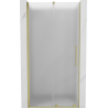 Mexen Velar uși de duș glisante 120 cm, înghețat, auriu periat - 871-120-000-31-55